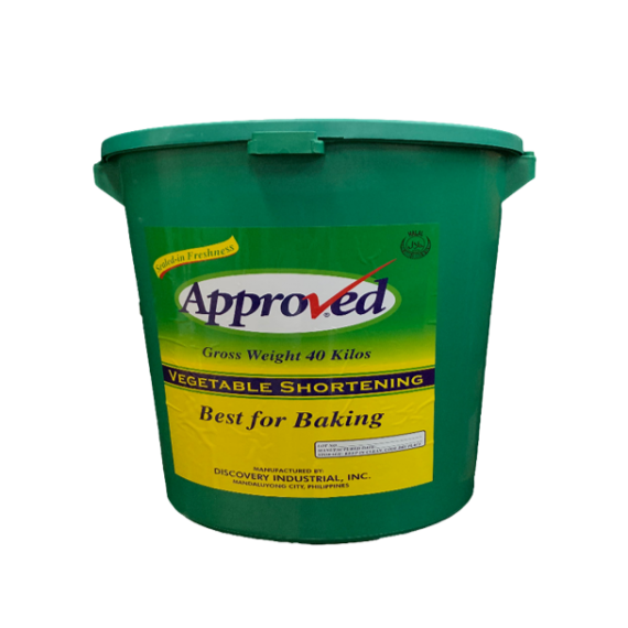 Approved Vegetable Shortening 40kgs Discovery Industrial Inc Approved Vegetable Shortening 40kgs Discovery Industrial Inc