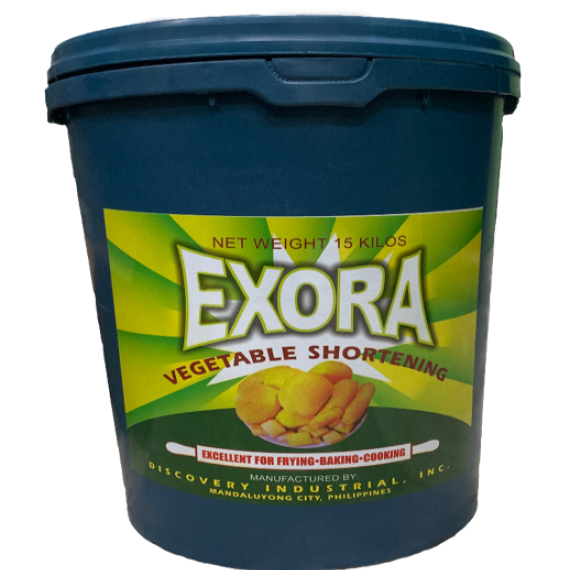 Exora Vegetable Shortening 15kgs Discovery Industrial Inc Exora Vegetable Shortening 15kgs Discovery Industrial Inc